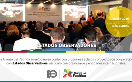 Más de 180 actividades de promoción, seis candidatos a Estado Asociado y cooperación en estos 10 años de la Alianza del Pacífico