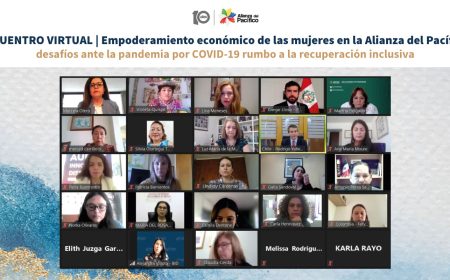 Encuentro virtual de Mujeres Empresarias de la Alianza del Pacífico
