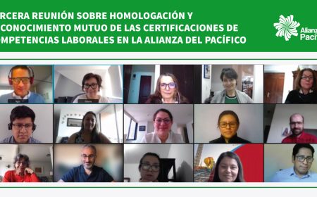 Red de Expertos en Certificación y el Grupo Técnico Laboral llevaron a cabo la tercera reunión sobre la homologación y el reconocimiento mutuo de las certificaciones de competencias laborales en la Alianza del Pacífico