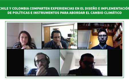 Chile y Colombia comparten experiencias en el diseño e implementación de políticas e instrumentos para abordar el cambio climático