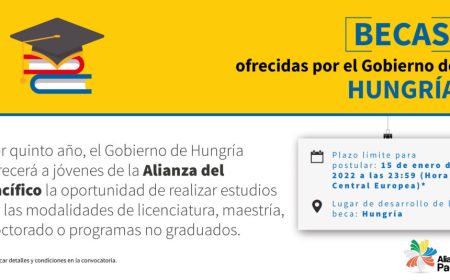 Gobierno de Hungría ofrece becas anuales para nacionales de los países de la Alianza del Pacífico