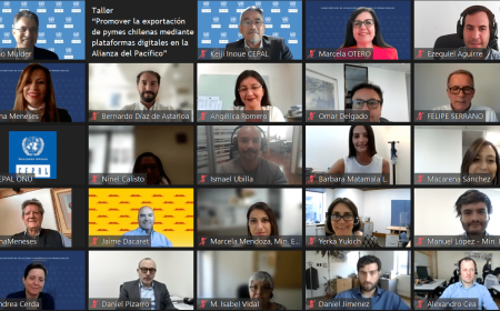 En Chile, taller público-privado analiza resultados de estudio para promover la exportación de pymes mediante plataformas digitales en la Alianza del Pacífico
