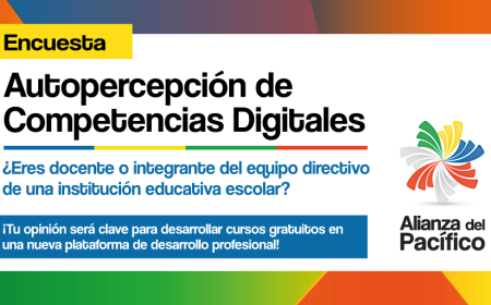 Alianza del Pacífico invita a docentes a responder encuesta que identificará sus necesidades de capacitación en competencias digitales