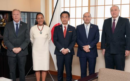 Embajadores de países de la Alianza del Pacífico se reúnen con el ministro de estado para Asuntos Exteriores de Japón
