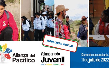 ¡Postúlate al Programa de Voluntariado Juvenil de la Alianza del Pacífico 2022 y vive una experiencia de integración con otras personas jóvenes de Chile, Colombia, México y Perú!