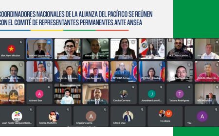 Coordinadores Nacionales de la Alianza del Pacífico se reúnen con el Comité de Representantes Permanentes ante ANSEA