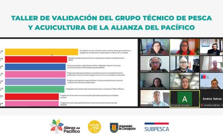 Con éxito se realizó el taller de validación del Grupo Técnico de Pesca y Acuicultura de la Alianza del Pacífico