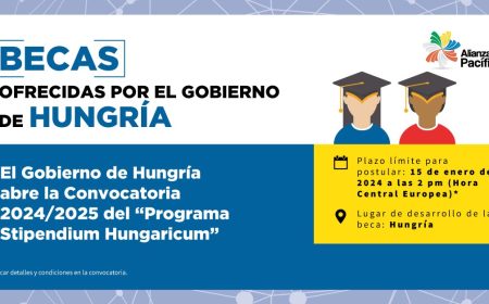 The Government of Hungary offers scholarships to the countries of the Pacific Alliance