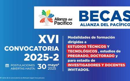 XVI Convocatoria de la Plataforma de Movilidad Estudiantil y Académica de la Alianza del Pacífico 2025