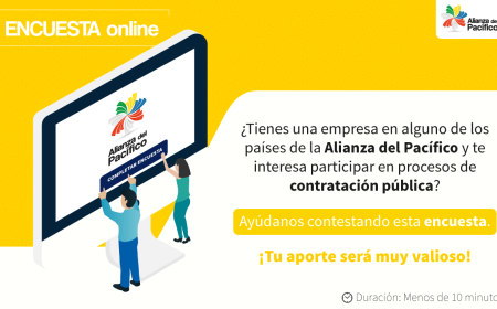 Lanzan encuesta para identificar perspectivas, potencial y limitaciones de la participación del sector empresarial de la Alianza del Pacífico en el mercado de contratación pública