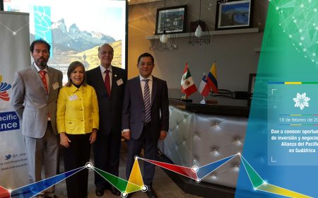 Dan a conocer oportunidades de inversión y negocios de la Alianza del Pacífico en Sudáfrica
