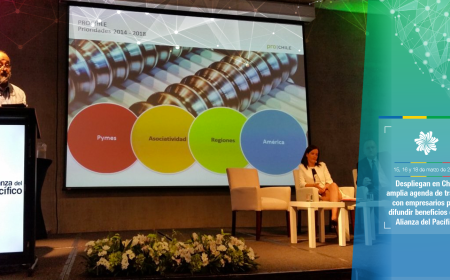 Despliegan en Chile amplia agenda de trabajo con empresarios para difundir beneficios de la Alianza del Pacífico